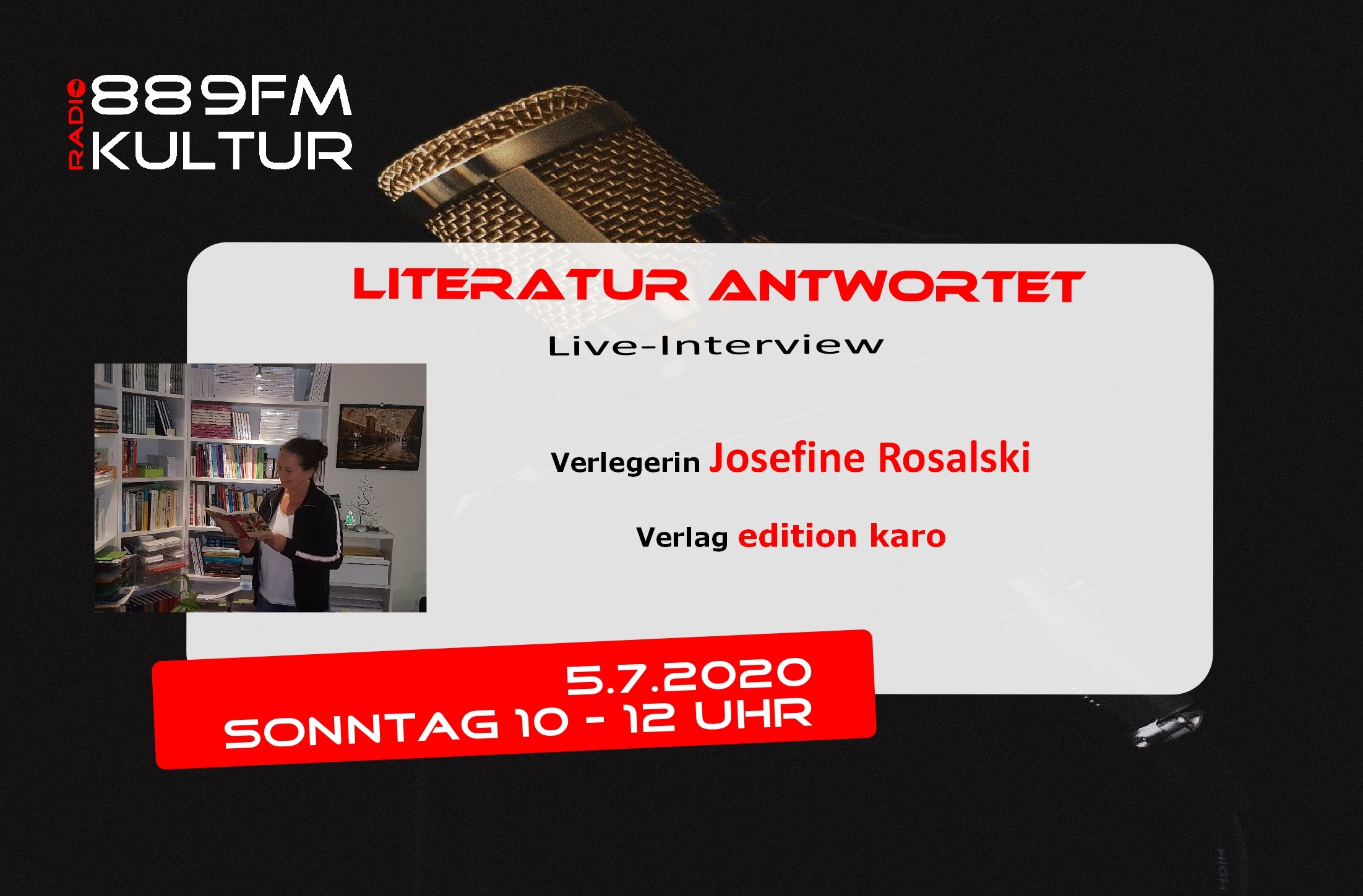 Literatur antwortet Josefine Rosalski